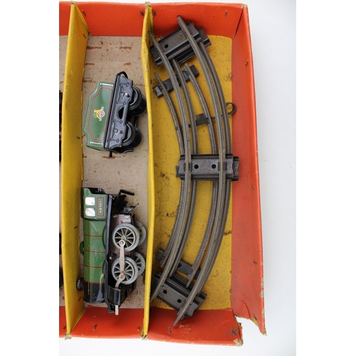 524 - A boxed Hornby O Gauge Goods Set No. 20. made by Meccano Ltd.