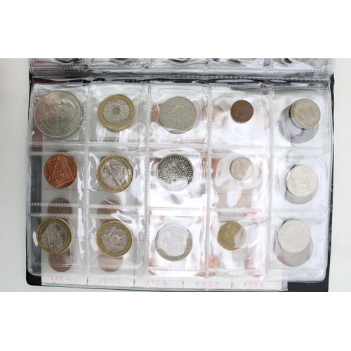 546 - A quantity of UK coinage to include fifty-seven collectable 50p pieces (57) of note 2012 olympics ex... 