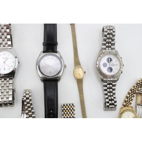 551 - A collection of gentleman's and ladies wristwatches to include Accurist, Hamnett, Pierre Cardin and ... 