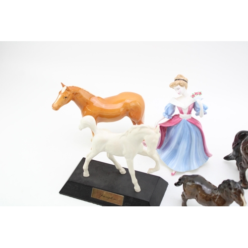 56 - Beswick horses to include a Shetland Horse and Foal, and others (Qty).