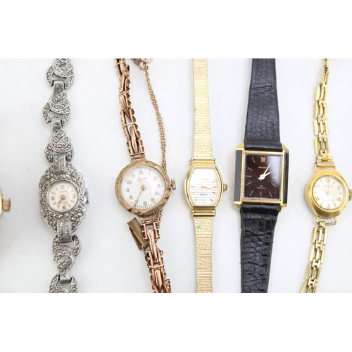 574 - A group of various vintage watches including a 21 Original De Luxe, Antimagnetic, Water Resistant ex... 