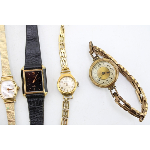 574 - A group of various vintage watches including a 21 Original De Luxe, Antimagnetic, Water Resistant ex... 