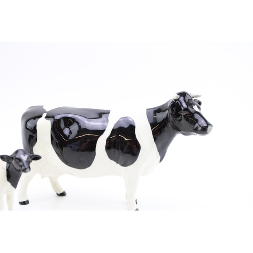 75 - Beswick Friesian Cow and Calf (2).