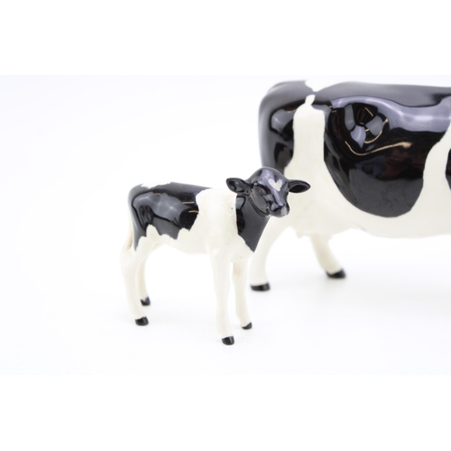 75 - Beswick Friesian Cow and Calf (2).