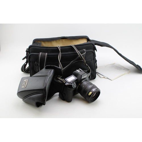 164 - Canon EOS 650 Camera with 28-70mm lens together with 70-120mm lens, flash, camera bag and accessorie... 