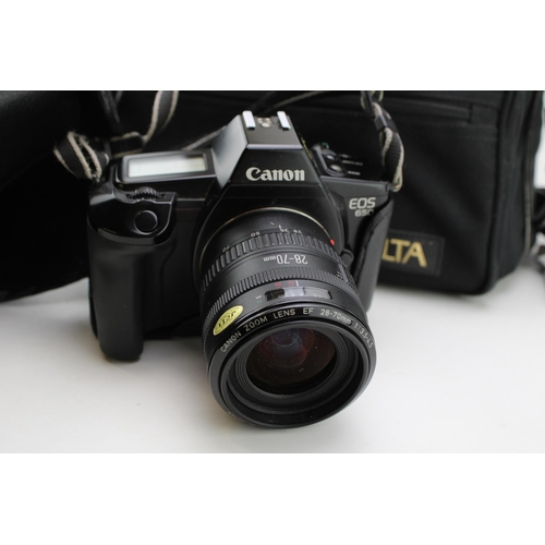 164 - Canon EOS 650 Camera with 28-70mm lens together with 70-120mm lens, flash, camera bag and accessorie... 