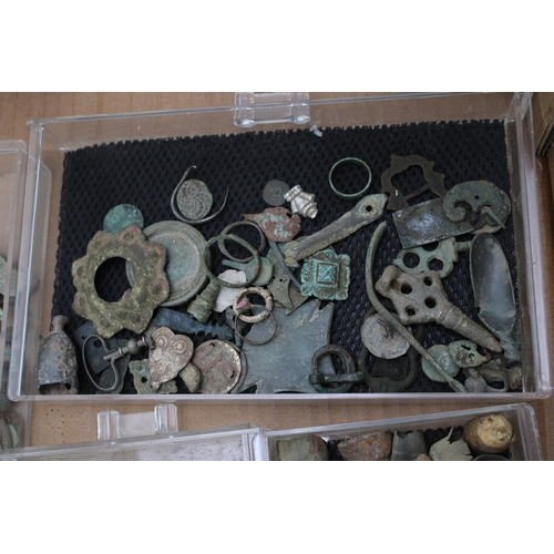 182 - An interesting and varied collection of metal detecting finds. (Qty)