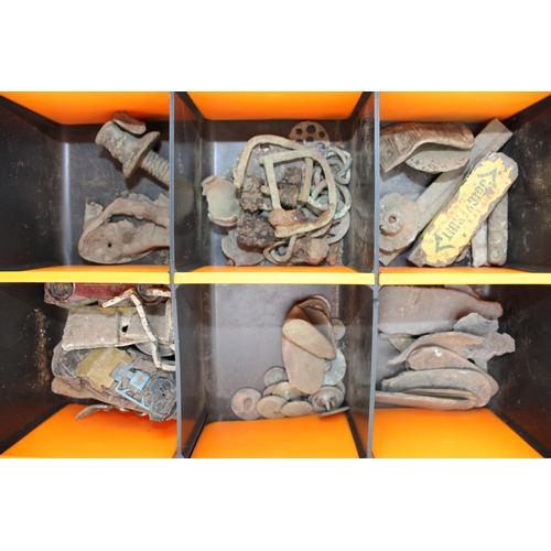 183 - An interesting and varied collection of metal detecting finds. (Qty)