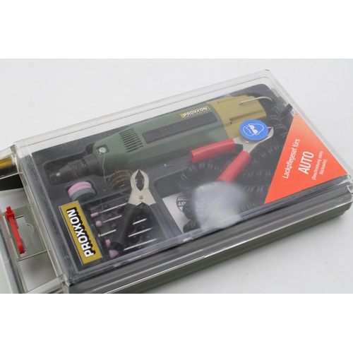 215 - A Proxxon Minimot System No. 28645 MINIMOT Car Care Kit. Mini Dremel / Milling / Drilling kit.