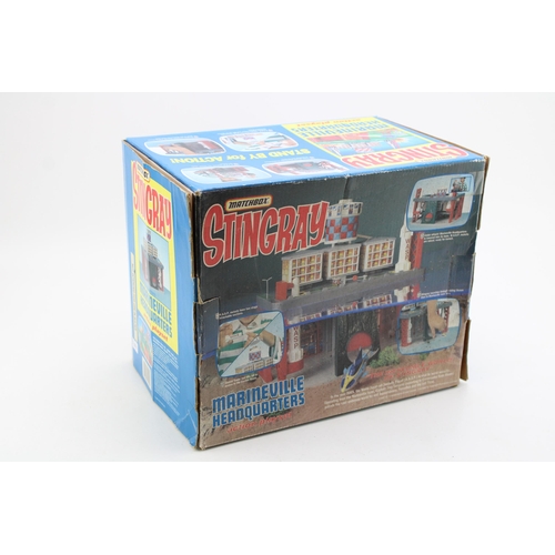 68 - A boxed Matchbox 'Stringray' Marineville Headquarters. With small parts and accessories, c1992.