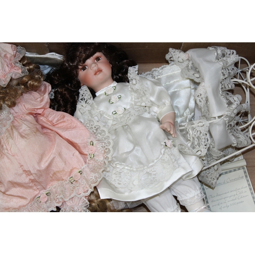 91 - A collection of vintage dolls and accessories. (Qty)