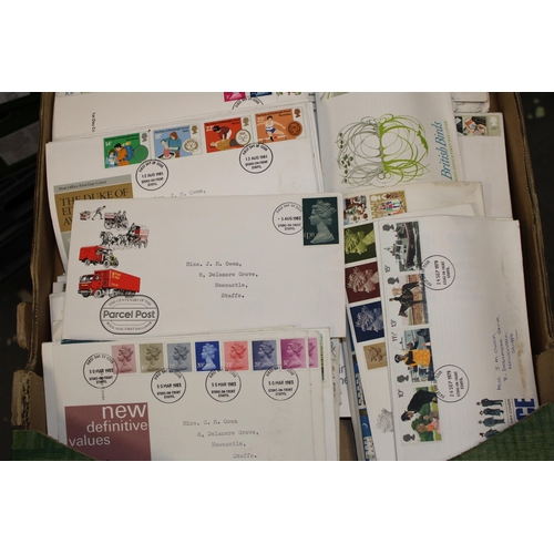 122 - A collection of first day cover stamps to include 'British Birds', 'Royal Mail Parcel Post', 'London... 