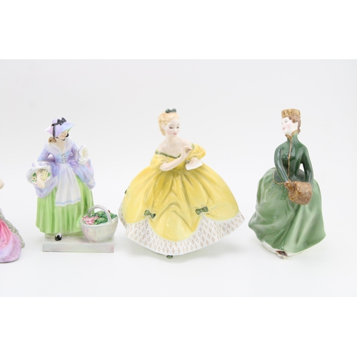 121 - A collection of Royal Doulton figures a/f to include 'Memories' HN 1866, 'Spring Flowers' HN 1807, '... 