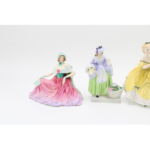 121 - A collection of Royal Doulton figures a/f to include 'Memories' HN 1866, 'Spring Flowers' HN 1807, '... 