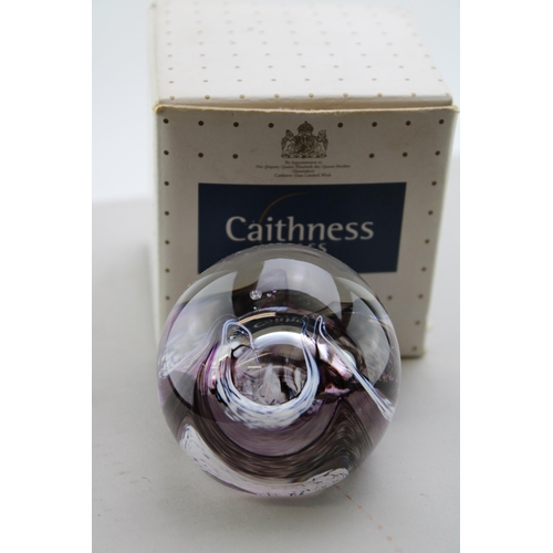 165 - Boxed Caithness Glass ‘Unselected’ paperweight.