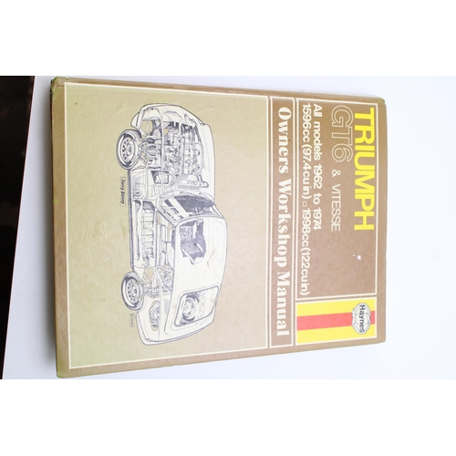 31 - A Haynes Manual Triumph GT6 & Vitesse All Models 1962 to 1974 1596cc (97.4cu in) 1998cc (122 cu in)