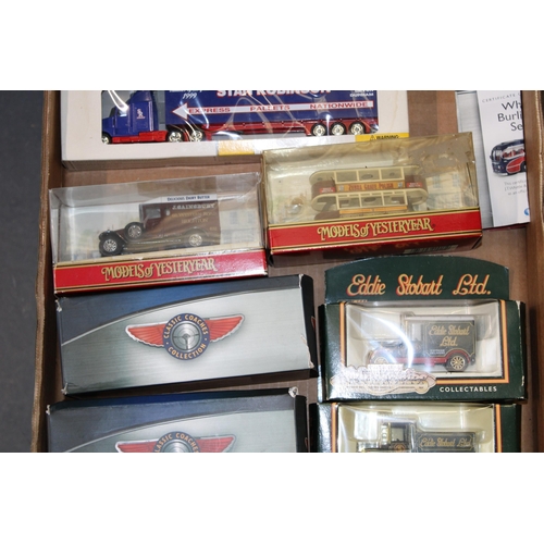 42 - A mixed collection of boxed die cast model vehicles to include, Matchbox Models of Yesteryear, LLedo... 