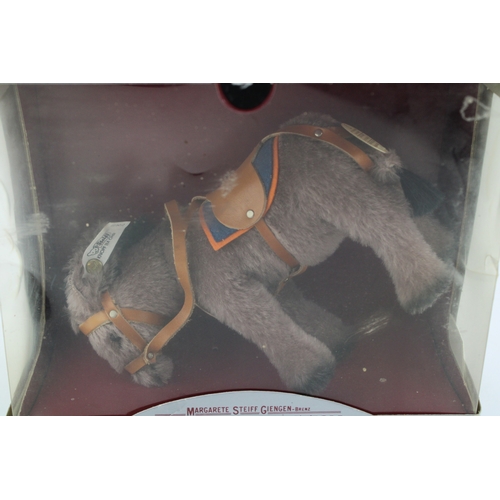 1128 - Steiff Museum Collection Donkey Replica 1931, 1988 - 1989, white tag 0126/20, Limited Edition of 400... 