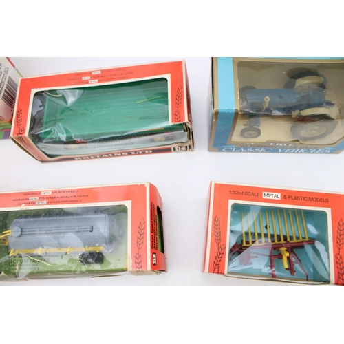 1134 - A collection of boxed vintage Britains Toys Farm die cast model vehicles, to include 1970s 9538 Vari... 