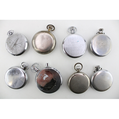 32 - A group of ten pocket or fob time-pieces, comprising seven pocket watches one by Ingersol, two by Sm... 