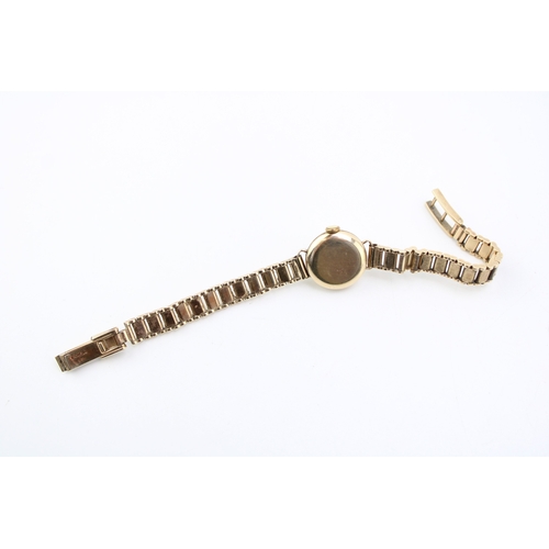 49 - A ladies 'Jobin' 9ct gold cocktail watch on 9ct gold bracelet. Gross weight 18g.