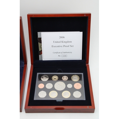 78 - Royal Mint Presentation Sets to include UK 2006 Proof set and 2004 Proof Set (2), both with certific... 