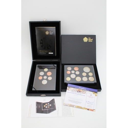 80 - Boxed Royal Mint Presentation Set 2008 United Kingdom Coinage Royal Shield of Arms Proof Collection ... 