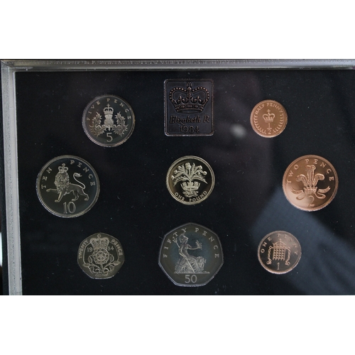 82 - Royal Mint Presentation Sets to include 1983, 1985, 1992, 1984, 1984, 1992, 1991, 1984, 1984, 1990, ... 