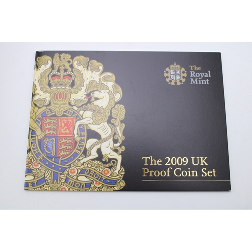 84 - Royal Mint 2009 UK Proof Coin Set with Kew Gardens 50p with certificate.