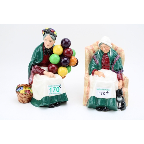 170 - Royal Doulton figures 