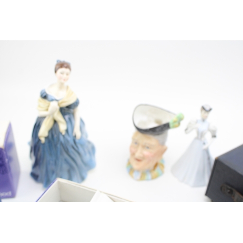 172 - A collection of items to include boxed Wedgwood Jasperware ceramics, Royal Doulton figure 