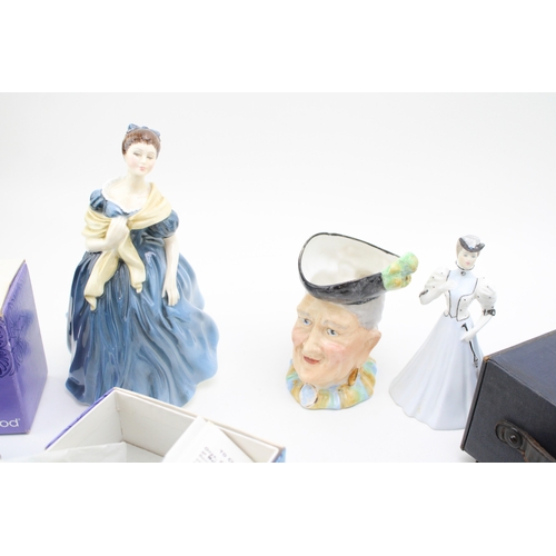 172 - A collection of items to include boxed Wedgwood Jasperware ceramics, Royal Doulton figure 