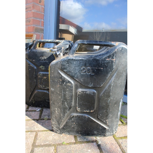 1160 - Two 20 litre jerry cans (2).