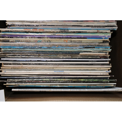 1175 - Three boxes and one case of LP's.  Artists include The Who, Jack Bruce, Tom Paxton, Chuck Berry and ... 