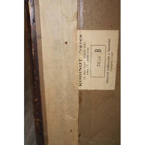 83 - Fernand-Fortuné TRUFFAUT (1866-1955) Watercolour on paper, signed, titled 'Boulevard de la Madeleine... 