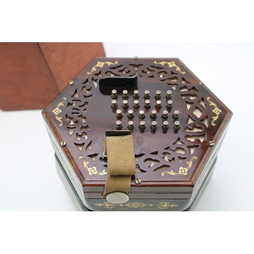 67 - C WHEATSTONE & CO. 48 button, late 19th No. 6720, manufacturers label to 'Her Majesty' century forty... 