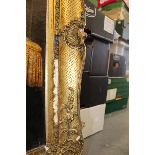 86 - c19th oil painting portrait of Captain Charles Alexander Johnston Royal Navy HMS Agamemnon Trafalgar... 