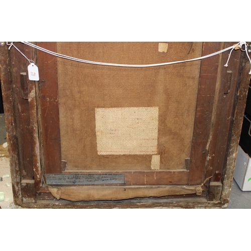 86 - c19th oil painting portrait of Captain Charles Alexander Johnston Royal Navy HMS Agamemnon Trafalgar... 