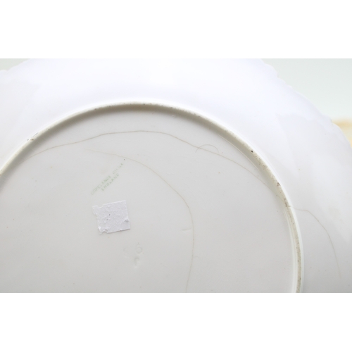 10 - A collection of early ceramic items to include a pair of 19th century George Jones, Crescent China t... 