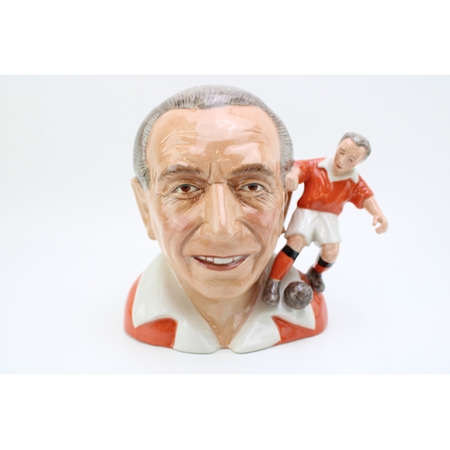 154 - Bairstow Manor Pottery character jug 'Sir Stanley Matthews', limited edition, designed by Ray Noble.