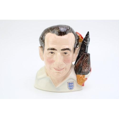 155 - Small Royal Doulton character jug Sir Stanley Matthews D7161, limited edition.