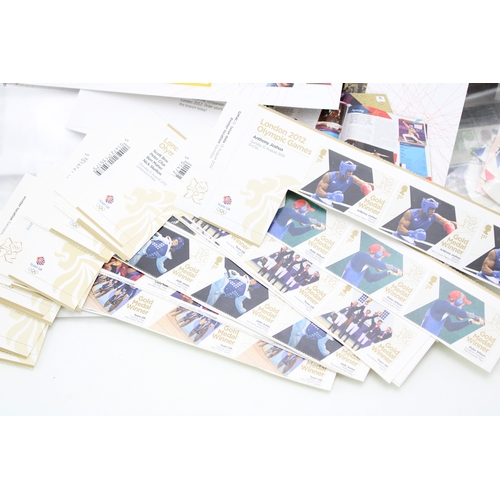 158 - A collection of stamps to include two stamp albums contains 20th century world stamps together with ... 