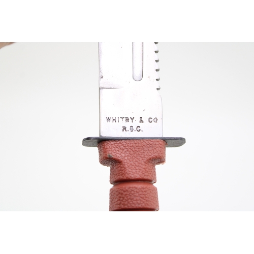 168 - A Leatherman 'Sidekick' multitool together with a Whitby & Co R.C.C hunting knife in sheath with sha... 