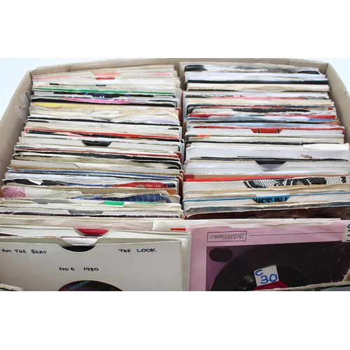 169 - a collection of vinyl 7 inch records from the 1960s, 1970, 1980s and 1990s