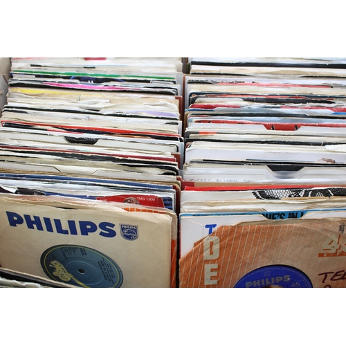 169 - a collection of vinyl 7 inch records from the 1960s, 1970, 1980s and 1990s