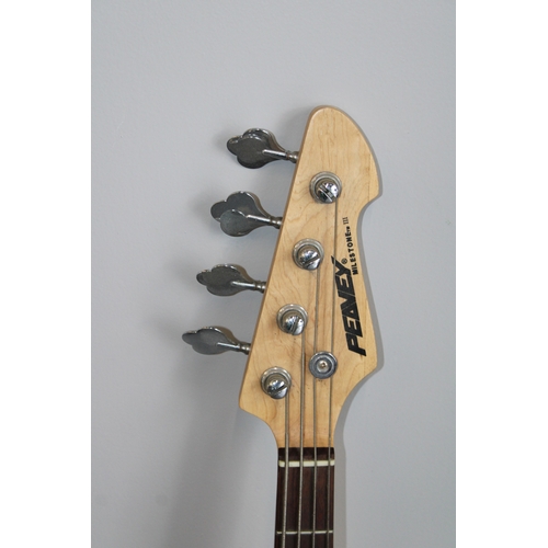 19 - Peavey Milestone III Bass Guitar, 117cm.