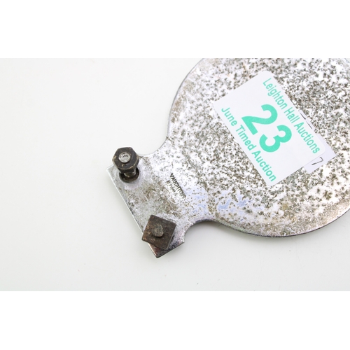 23 - Wildfowlers Association vintage car club badge by Vaughtons Birmingham, 8cm wide.