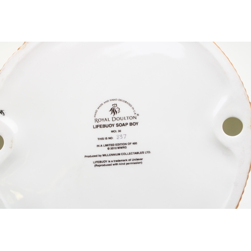 35 - Royal Doulton 20th Century Advertising Classics 'Lifebuoy Soap Boy' Lifebuoy Soap limited edition of... 