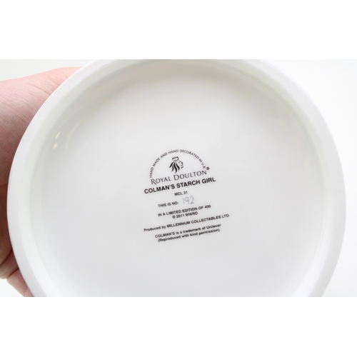 36 - Royal Doulton 20th Century Advertising Classics 'Colman's Starch Girl' Colman's Starch limited editi... 