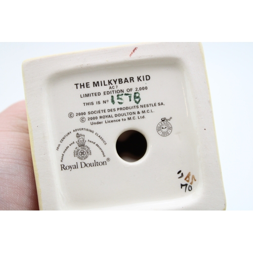 37 - Royal Doulton 20th Century Advertisng Classics 'Milkybar Kid' Cadbury's Milkybar limited edition fig... 